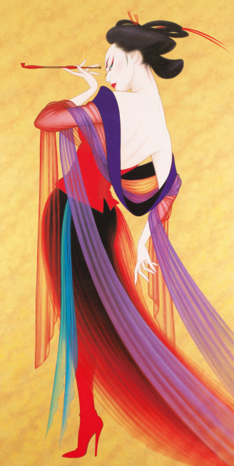 ポストカード 「KEREN -外連-」 | 鶴田一郎アートストア ICHIRO