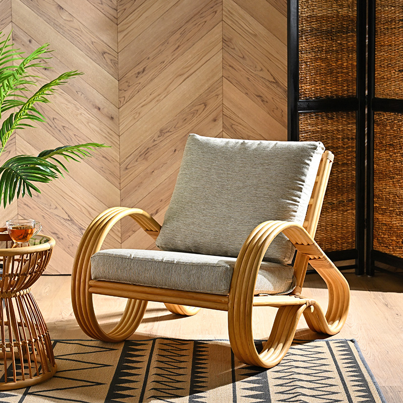 C544MXE ラタン パーソナルチェア | 【SR-net】Sunflower Rattanの卸