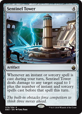 Foil】《歩哨の塔/Sentinel Tower》[BBD] 茶R | 日本最大級 MTG通販