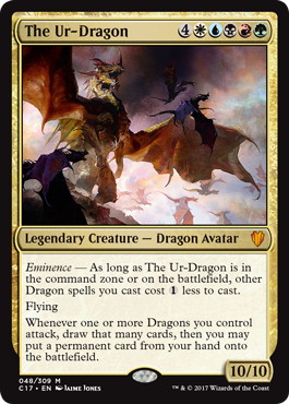 Foil】《始祖ドラゴン/The Ur-Dragon》[C17] 金R | 日本最大級 MTG通販