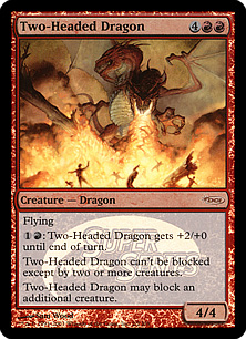 双頭のドラゴン/Two-Headed Dragon》[ARC] 赤R | 日本最大級 MTG通販