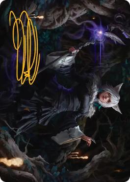 箔押し】(021)【アート・カード】魔女、ヤ・シュトラ・ルル[FIN