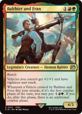 213)《空賊バルフレアとフラン/Balthier and Fran》[FIN] 金R | 日本