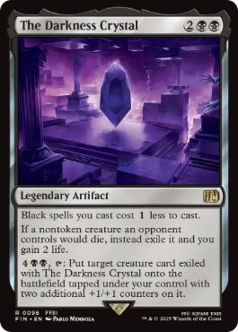 096)《闇のクリスタル/The Darkness Crystal》[FIN] 黒R | 日本最大級