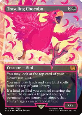 Foil】(210)□Prerelease□《Traveling Chocobo》[FIN] | hareruya