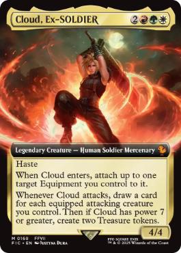 168)□拡張アート□《元ソルジャー、クラウド/Cloud, Ex-SOLDIER》[FIC