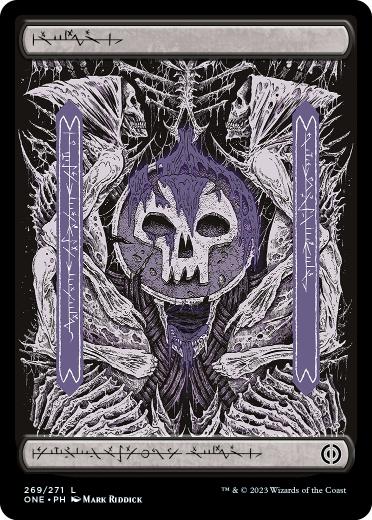 269)□ファイレクシア語□《沼/Swamp》[ONE] 土地 | 日本最大級 MTG