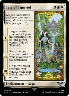 034)《ティヌーヴィエルの物語/Tale of Tinúviel》[LTR] 白U | 日本