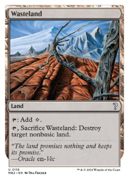 Foil】《不毛の大地/Wasteland》[EMA] 土地R | 日本最大級 MTG通販