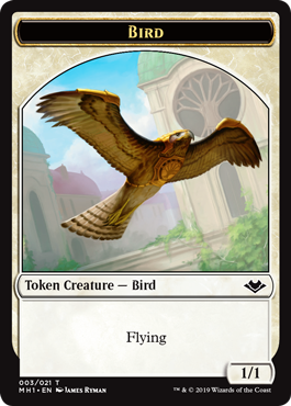 003)《鳥トークン/Bird token》[MH1] 白 | 日本最大級 MTG通販サイト