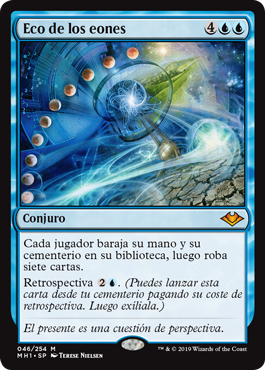 046)《永劫のこだま/Echo of Eons》[MH1] 青R | 日本最大級 MTG通販