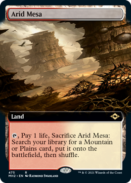 436)□旧枠□《乾燥台地/Arid Mesa》[MH2-BF] 土地R | 日本最大級 MTG