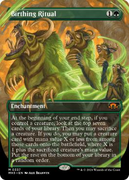 Foil】(146)《出産の儀/Birthing Ritual》[MH3] 緑R | 日本最大級 MTG