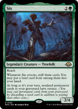 Foil】(430)□旧枠□《六番/Six》[MH3-BF] 緑R | 日本最大級 MTG通販