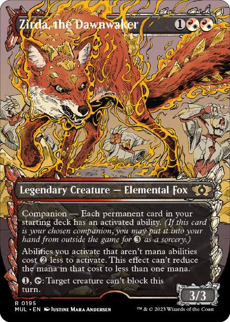 065)《黎明起こし、ザーダ/Zirda, the Dawnwaker》[MUL] 金R | 日本