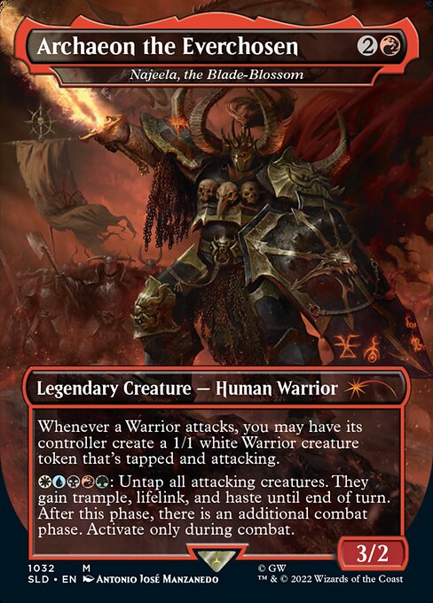 1032)□ボーダーレス□《Archaeon the Everchosen》//《刃を咲かせる者