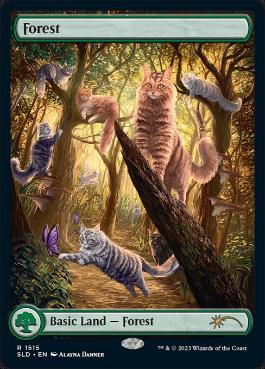 Foil】(1515)□フルアート□《森/Forest》[SLD] 土地 | 日本最大級 MTG