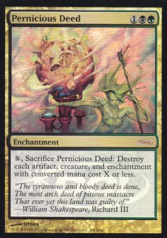 Foil】《破滅的な行為/Pernicious Deed》[APC] 金R | 日本最大級 MTG