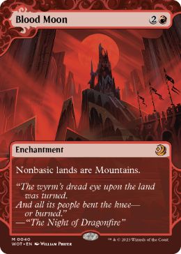 血染めの月/Blood Moon》[A25] 赤R | 日本最大級 MTG通販サイト