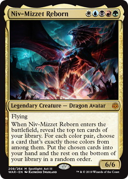053)《ニヴ＝ミゼット再誕/Niv-Mizzet Reborn》[MUL] 金R | 日本最大級