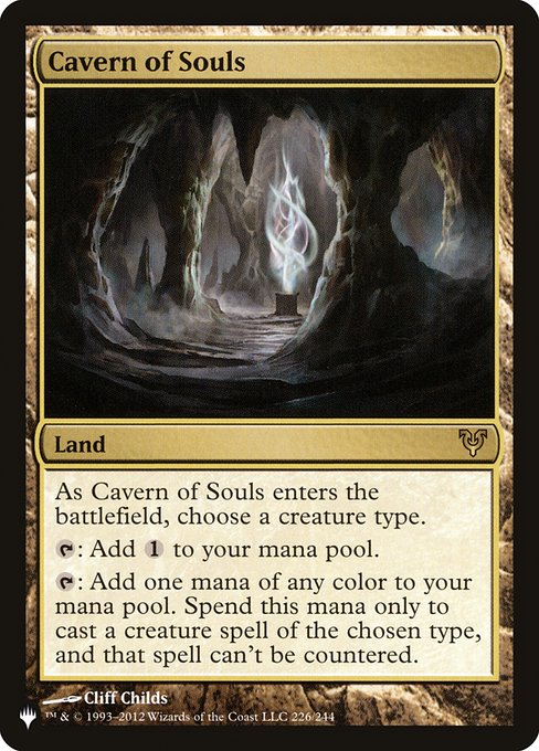 320)《魂の洞窟/Cavern of Souls》[2X2] 土地R | 日本最大級 MTG通販