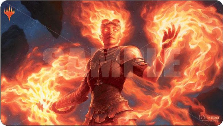 ウルトラ・プロ MTG 小型プレイマット 基本セット2020《目覚めた猛火