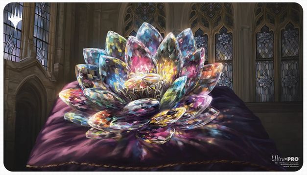 ウルトラ・プロ MTG プレイマット ☆直筆サイン入り☆《宝石の睡蓮