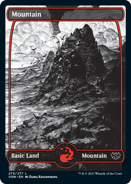 275)□フルアート□《山/Mountain》[VOW] 土地 | 日本最大級 MTG通販