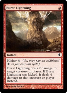 192)《噴出の稲妻/Burst Lightning》[FDN] 赤C | 日本最大級 MTG通販