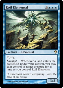 乱動の精霊/Roil Elemental》[ZEN] 青R | 日本最大級 MTG通販サイト