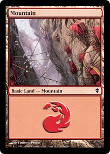 245)《山/Mountain》(Normal Border)[ZEN] 土地 | 日本最大級 MTG通販