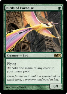 極楽鳥/Birds of Paradise》[3ED] 緑R | 日本最大級 MTG通販サイト