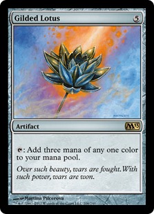 金粉の水蓮/Gilded Lotus》[M13] 茶R | 日本最大級 MTG通販サイト