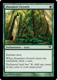 豊かな成長/Abundant Growth》[AVR] 緑C | 日本最大級 MTG通販サイト