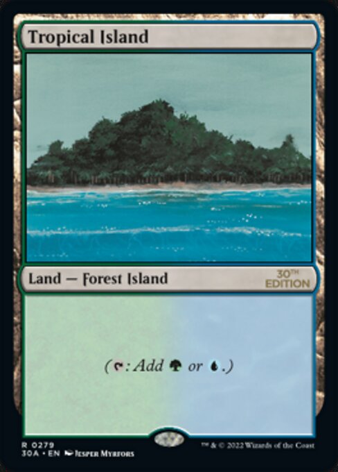 Tropical Island》[30A] 土地R | 日本最大級 MTG通販サイト「晴れる屋」