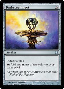 ダークスティールの鋳塊/Darksteel Ingot》[C13] 茶U | 日本最大級 MTG