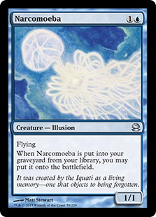買取：《ナルコメーバ/Narcomoeba》[MMA] 青U | 日本最大級 MTG通販