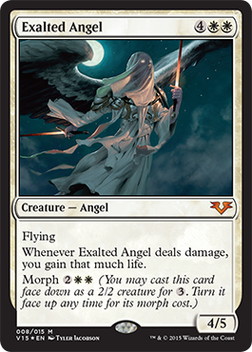 Foil】《賛美されし天使/Exalted Angel》[ONS] 白R | 日本最大級 MTG