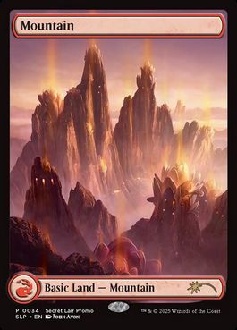 034)□フルアート□《山/Mountain》[SLP] 土地 | 日本最大級 MTG通販