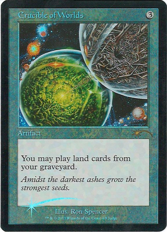 Foil】《世界のるつぼ/Crucible of Worlds》[5DN] 茶R | 日本最大級