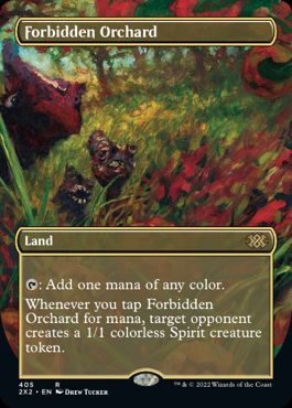 323)《禁忌の果樹園/Forbidden Orchard》[2X2] 土地R | 日本最大級 MTG