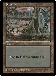 APAC1)《沼/Swamp》(Illus.Edward P.Beard Jr.)[APACランド] 土地