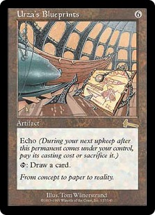 ウルザの青写真/Urza's Blueprints》[ULG] 茶R | 日本最大級 MTG通販