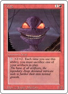 エイトグ/Atog》[3ED] 赤C | 日本最大級 MTG通販サイト「晴れる屋」