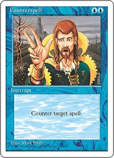 対抗呪文/Counterspell》[4ED] 青U | 日本最大級 MTG通販サイト