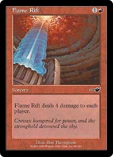 火炎の裂け目/Flame Rift》[NEM] 赤C | 日本最大級 MTG通販サイト