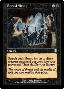 生き埋め/Buried Alive》[ODY] 黒U | 日本最大級 MTG通販サイト