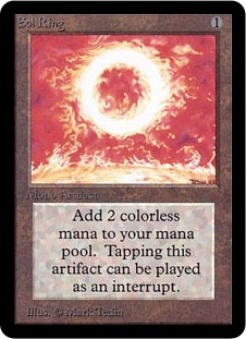 太陽の指輪/Sol Ring》[LEA] 茶U | 日本最大級 MTG通販サイト「晴れる屋」
