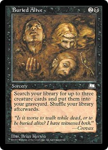 生き埋め/Buried Alive》[WTH] 黒U | 日本最大級 MTG通販サイト