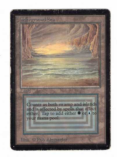 Underground Sea》[LEB] 土地R | 日本最大級 MTG通販サイト「晴れる屋」